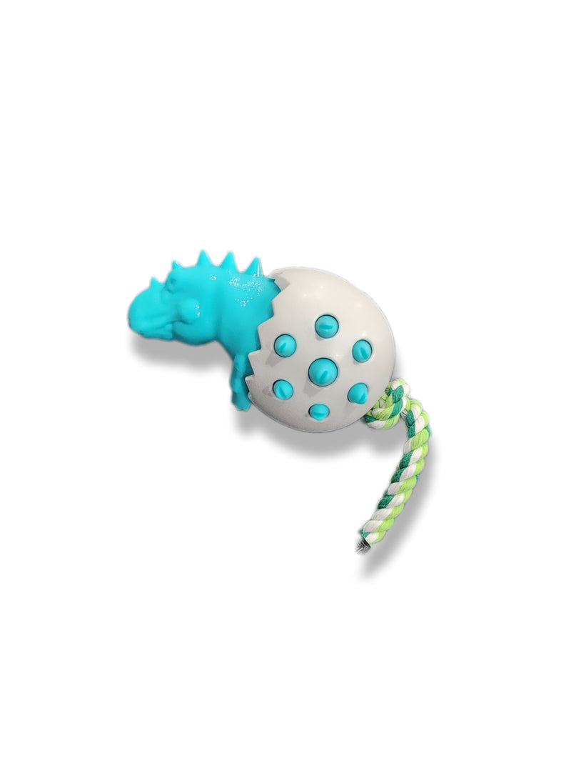 The Whistler Dino Dog Toy for power Chewers