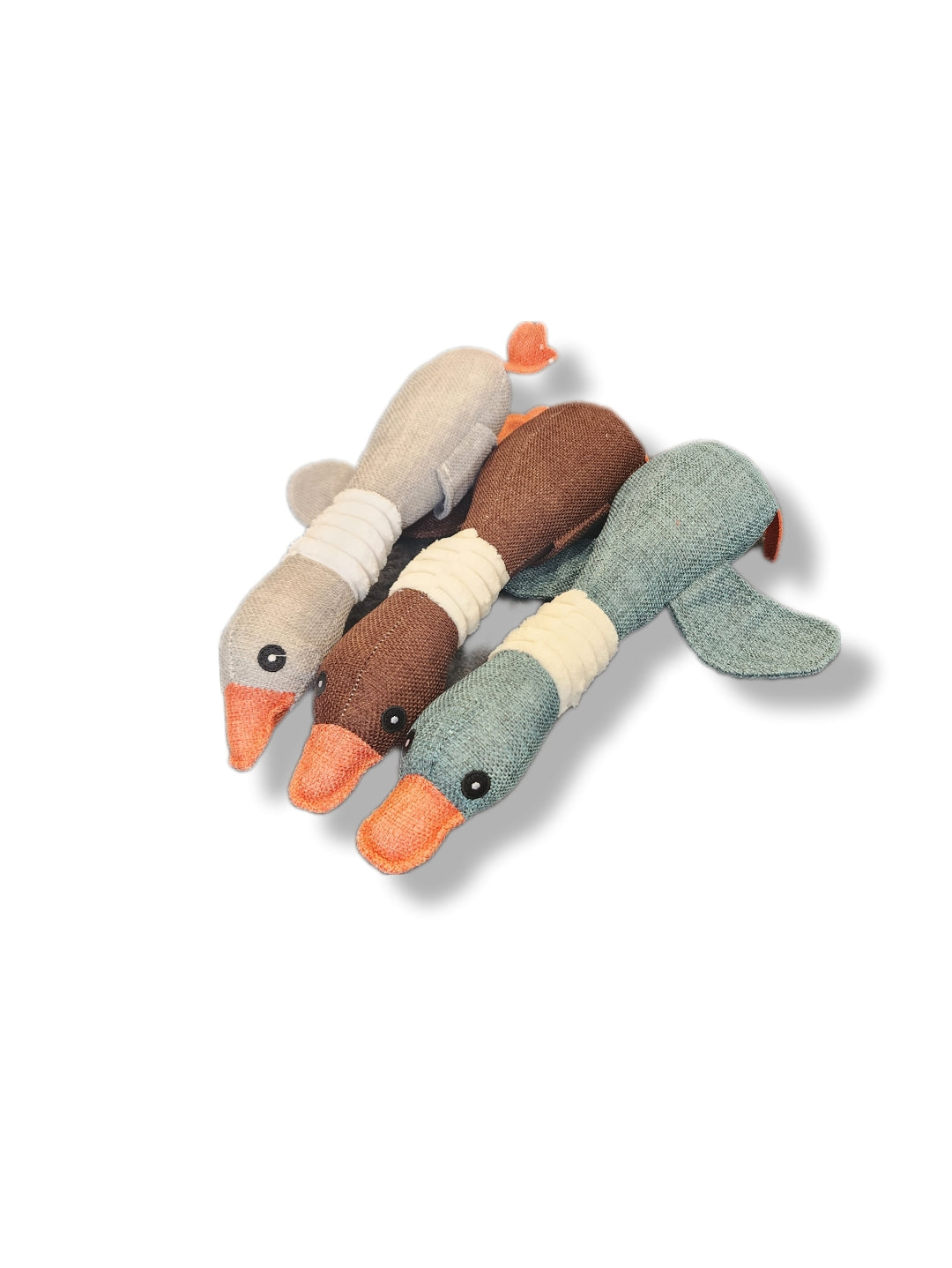 Wild Duck Dog Toy linen